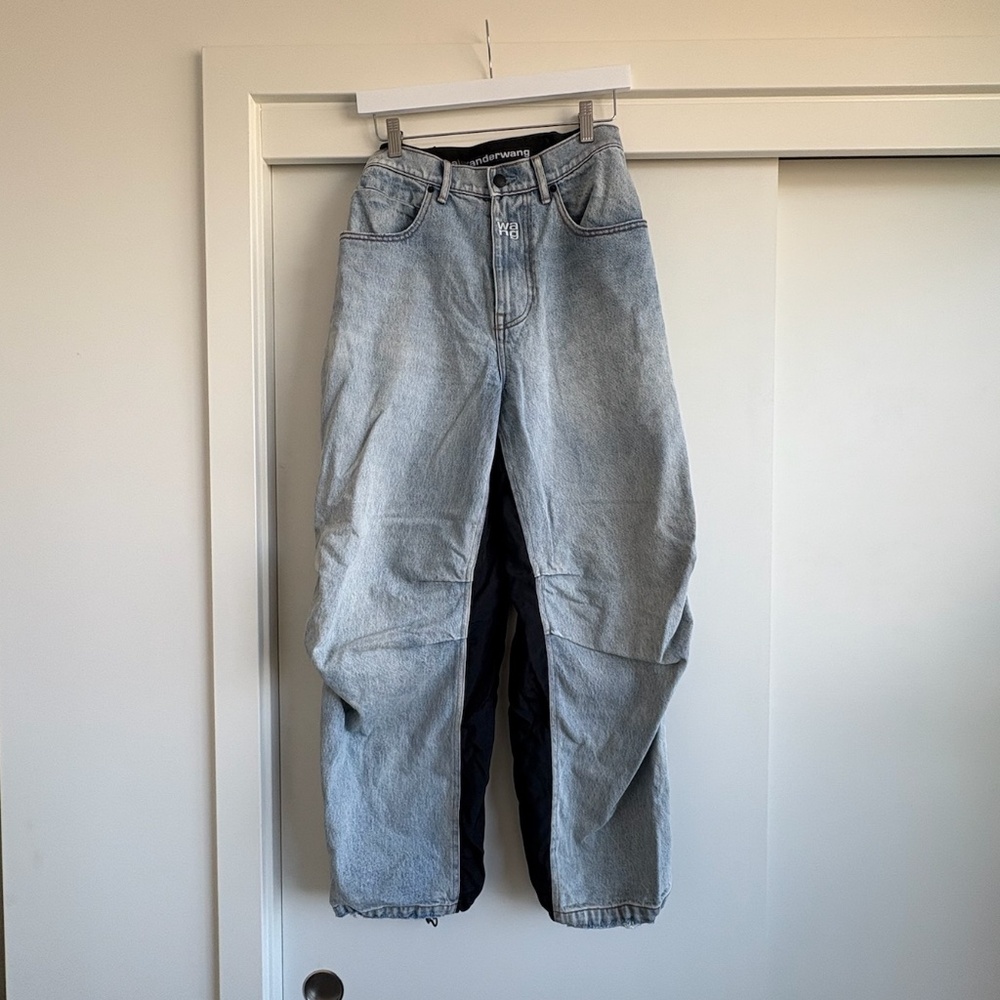 Alexander Wang Wang Hybrid Cargo-Jean Pants